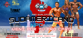Información y Protocolo para Atletas y Acompañantes del Campeonato Sudamericano NPC WORLDWIDE